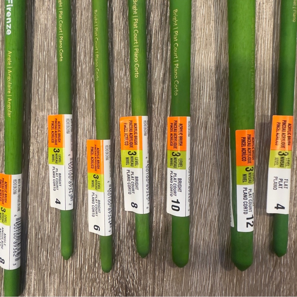 Set of 21 Artist's Loft Firenze Set of Paint Brushes, Level 3, Acrylic, Oil NEW - Picture 7 of 11